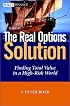 The Real Options Solution: Finding Total Value in a High-Risk World