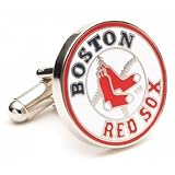 Boston Red Sox MLB Logo'd Executive Cufflinks w/Jewelry Box