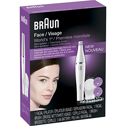 Braun Facial Epilator and Facial Cleansing Brush All Beauty Secret