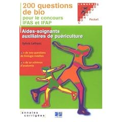200 questions de bio pour les concours IFAS et IFAP