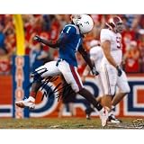 Reggie Nelson Autographed Florida Gators (Throwback Celebrating) 8x10 Photo