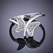 Fashion 925 Sterling Silver Jewelry Cute Butterfly Lovely Korean Party Ring