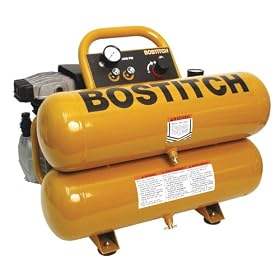 Bostitch CWC200ST 3HP 4-Gallon Oiled Twin Hot Dog Compressor