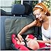 Sidekick Waterproof CAR SEAT Cover - Premium Baby CAR SEAT Protector Under Car Seat Durable Anti Slip Car Seat Mat for Leather Seats - Mesh Storage Pocket