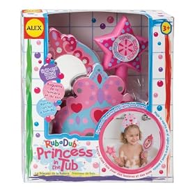 Cuckoo Alex Rub A Dub Princess In The Tub Bath Toy