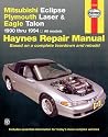 Mitsubishi Eclipse, Plymouth Laser and Eagle Talon (1990-1994) Automotive Repair Manual (Haynes Automotive Repair Manuals)
