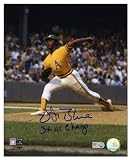 Vida Blue Oakland Athletics Autographed 8x10 Photograph with 3x World Series Champ Inscription