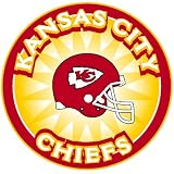 Kansas City Chiefs Absorbent Stoneware Coasters with Matching Collectible Tin