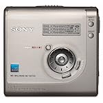 Sony MZ-NH700/S Tragbarer MiniDisc-Rekorder (Hi-MD) silber