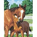 Dimensions Needlecrafts PaintWorks Paint By Number Kit, Mother's Pride