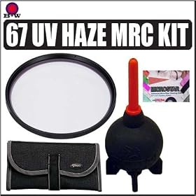 B+W 67mm UV Haze 010 (MRC) Multi-Resistant Coating Glass Filter 66070236 KIT For Nikon 70-300mm f/4.5-5.6G ED-IF AF-S VR Zoom Nikkor