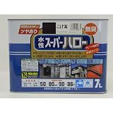 水性スーパーハローツヤあり 7L こげ茶