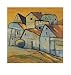image and picture of Houses V Art Print Poster By Victor Moreno, 15.75