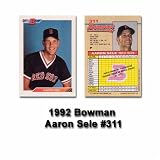 1992 Bowman Aaron Sele Rookie Card