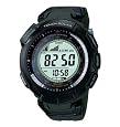 Casio Men`s PAW1300-3V Pathfinder Multi-Band Solar Atomic Green Watch