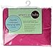 American Baby Company Heavenly Soft Chenille Fitted Contoured Changing Pad Cover, Hot Pink, for Girls