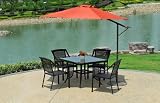 8603 Alu. Dual Function Umbrella, 9 ft, Sunbrella, Cocoa