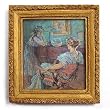 The Goldfish - Gold Frame Magnet with pop-out easel (2-3/4" x 2-1/2")