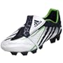 adidas Men's Predator Abs Ps Trx Firm Ground Soccer Cleat,White/Indigo/Green,12 M