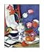 Tulips and Fruit Decorative Art Poster Print by Samuel John Peploe, 20x24