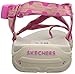 Skechers Women's Reggae Haystack Toe Ring Sandal, Fuchsia/Amp; Natural, 11 M US