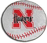 Nebraska Cornhuskers Small Baseball Rug