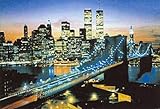City That Never Sleeps - Artist: Visual Comunications - Art Print Poster Size: 36.00 by 24.00 inches