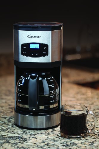 Capresso SG120 12-Cup Stainless Steel Coffee Maker
