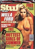 Stuff Magazine August 2001 (WILLA FORD WANTS TO BE BAD- HOTTEST GIRLS OF SUMMER!)