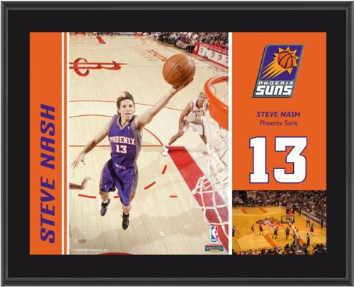 Mounted Memories Phoenix Suns Steve Nash 10X13 Sublimated Plaque