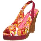 Not Rated Tea for Two Peep Toe Wedge