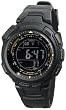 Casio Men's Reverse PAW1300Y-1VCR LCD Atomic Pathfinder Watch