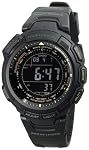 Casio Men`s Amazon Exclusive Reverse LCD Atomic Pathfinder Watch #PAW1300Y-1VCR