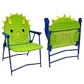 David Kirk Kids Toppy Triceratops Fold Chair Set