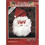 1991 AUNT LYDIAS WonderArt Christmas Santa Claus Art K131