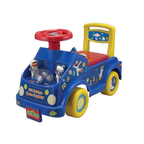 Sesame Street USS Space Explorer Ride-On Toy