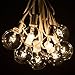 Hometown Evolution, Inc. 50 Foot G50 Patio Globe String Lights with 2 Inch Clear Bulbs for Outdoor String Lighting and White Wire +1 Free Spare