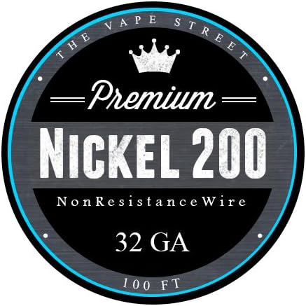 The Wire Co - 100ft 32 Gauge Pure Nickel Non Resistance Wire Ni200 32GA
