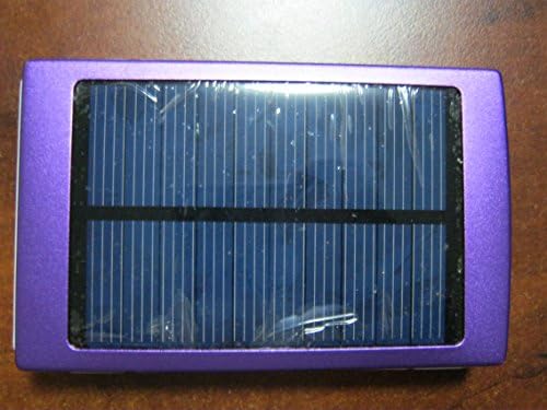 Epower Like Have 20000mah 22000mah Purple Dual USB Portable Solar Panel Power Bank Charger Battery for Tablet Pc Smart Phone Iphone Samsung Blakberry Nokia HTC Mp3