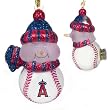 Los Angeles Angels MLB All-Star Light-Up Acrylic Snowman Ornament (3)" Los Angeles Angels MLB All-Star Light-Up Acrylic Snowman Ornament (3)"