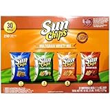 Sun Chips Multigrain Variety Mix, Chips Bags, 30-count, 45-Ounce