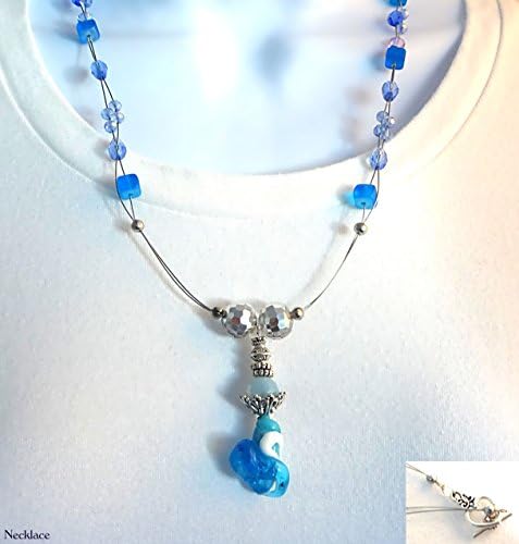 Double silver wire Neclace