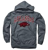 Arkansas Razorbacks Dark Heather Perennial II Hooded Sweatshirt