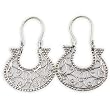 Sterling Silver Earrings for Girls 1.75 inches (ers303)