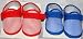 Set of 2 Pair of Newborn Baby Bootie Shoes