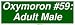 Oxymoron #59: Adult Male Bumper Sticker