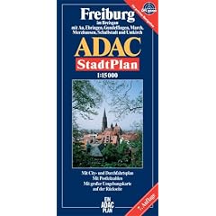 ADAC StadtPlan Freiburg i. Br., GPS-genau: Mit Au, Ebringen, Gundelfingen, Merzhausen, Schallstadt und Umkirch. Mit City- und Durchfahrtsplan. Mit ... Mit Postleitzahlen. Mit gro�er Umgebungskarte