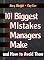 101 Biggest Mistakes Managers Make and How to Avoid Them