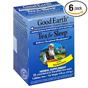 Good Earth Tea for Sleep, 15-Count Tea Bags 