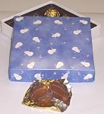 Scott's Cakes 1/2 Pound Milk Chocolate Covered Caramels in a Snowman Box